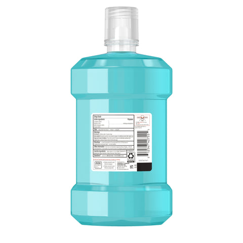 Cool Mint Antiseptic Mouthwash/Mouth Rinse for Bad Breath & Plaque, 1.5 L